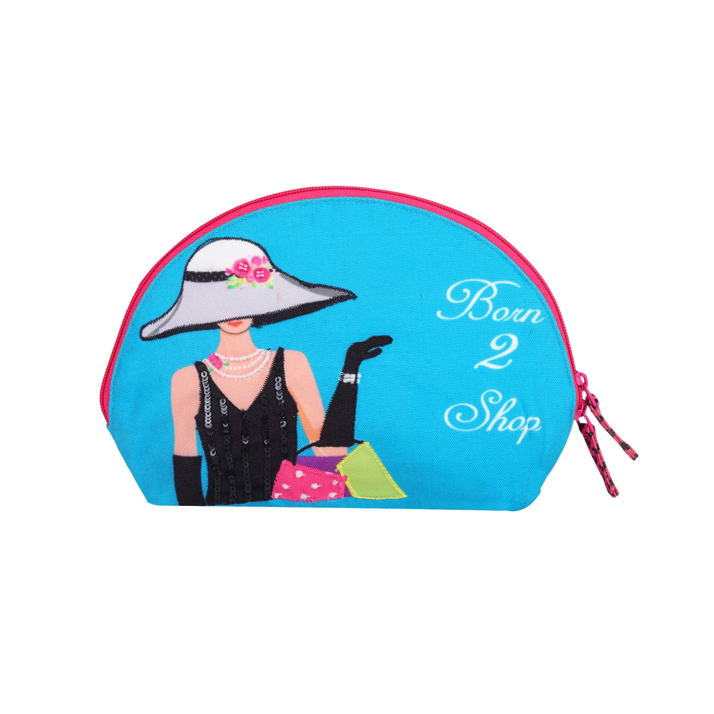 Born To Shop Cosmetic Pouch