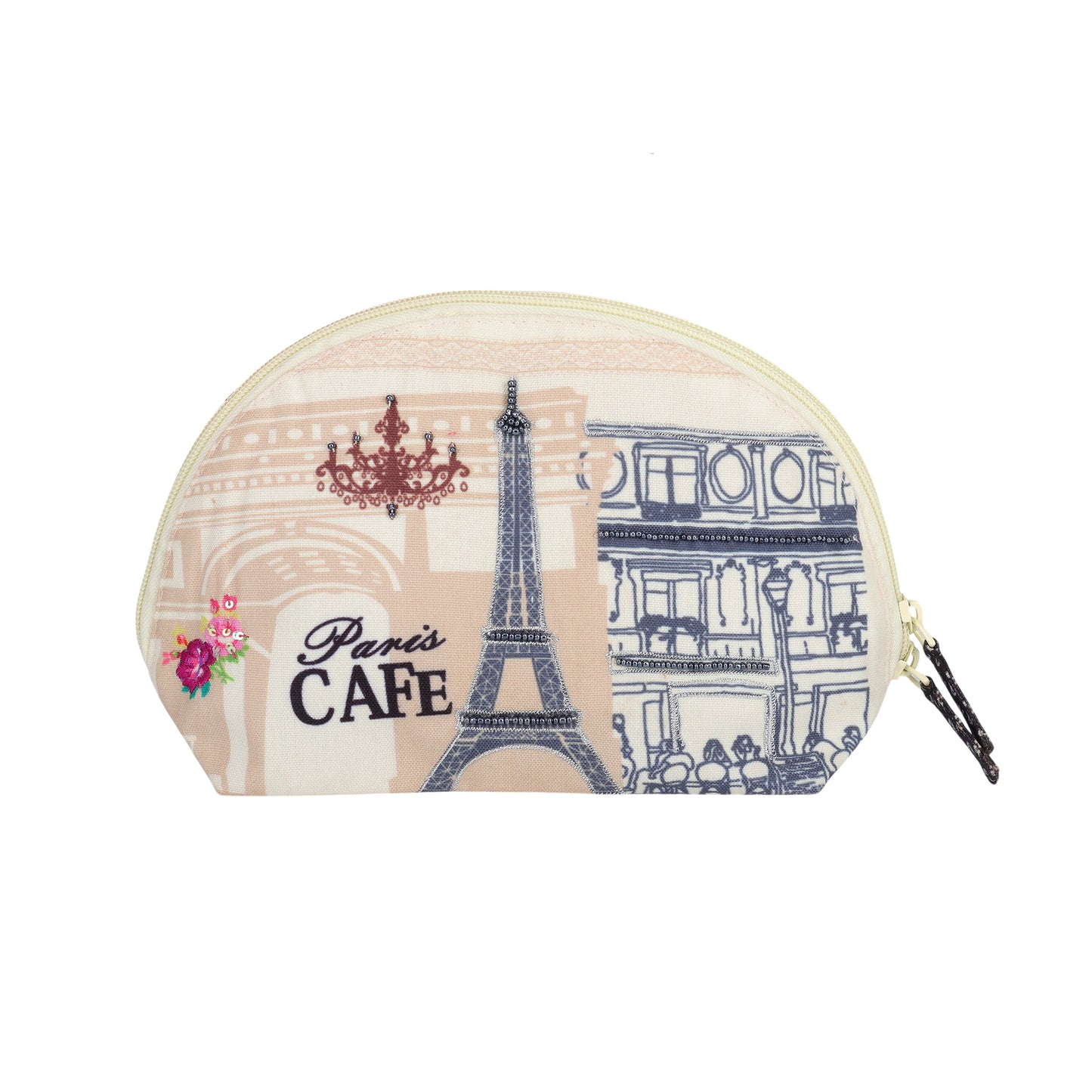 Paris Café Wanderlust Vanity Pouch