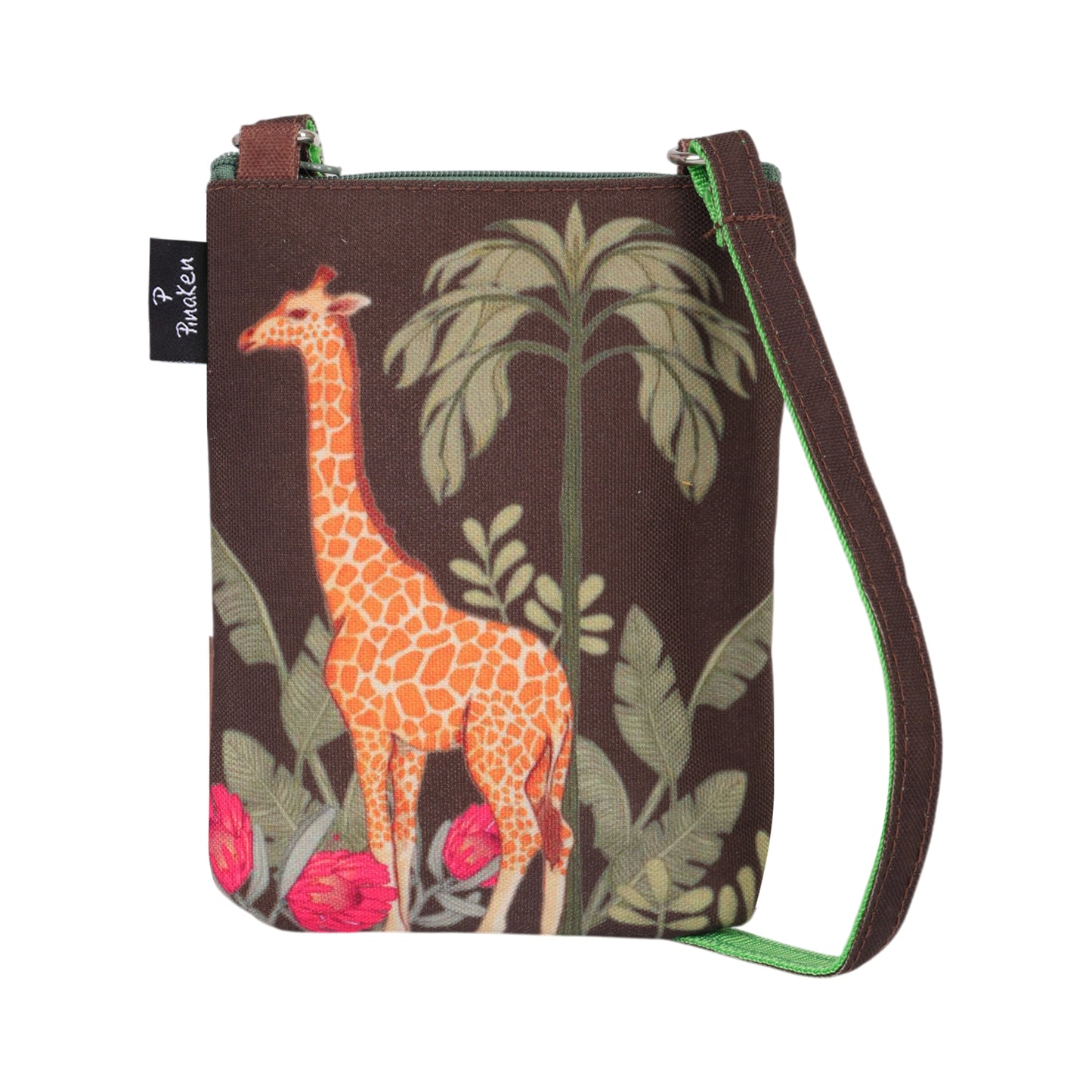 Savanna Giraffe Mini Crossbody Sling Bag