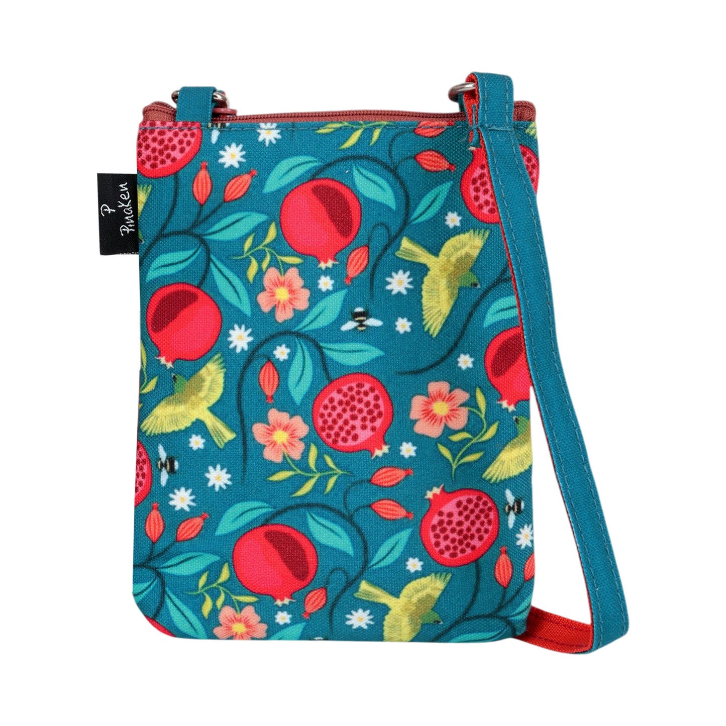 Pomegranate Garden Mini Crossbody Sling Bag