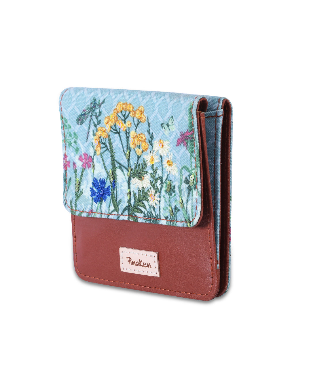 Sky Full Of Flowers Flap Wallet
