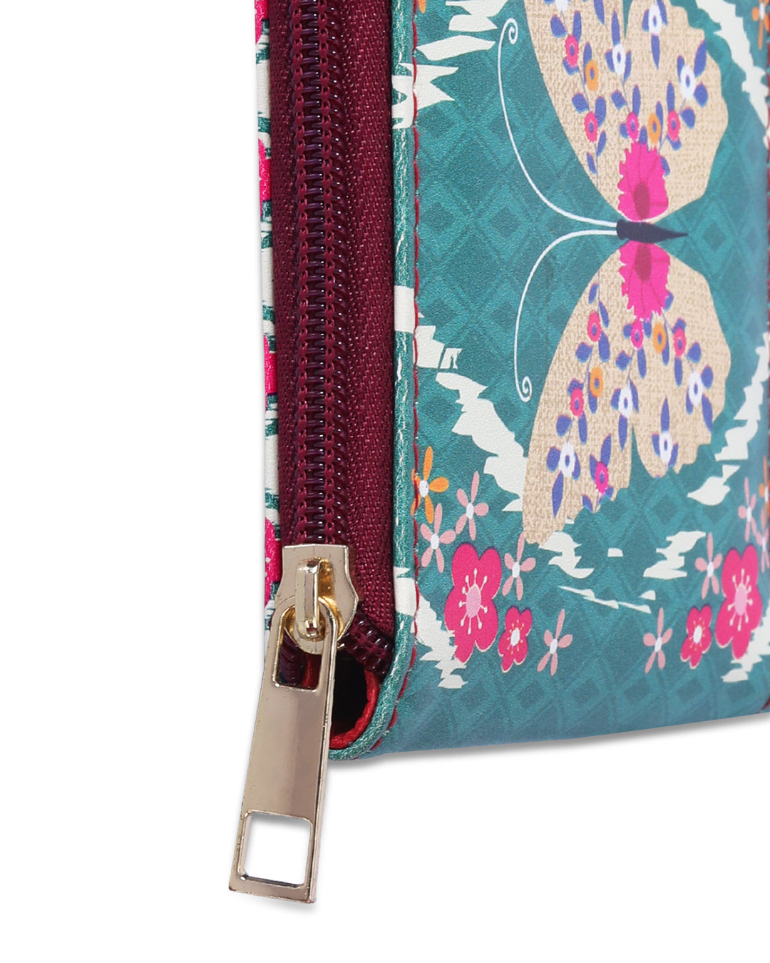 Winged Butterfly Vegan Leather Wallet