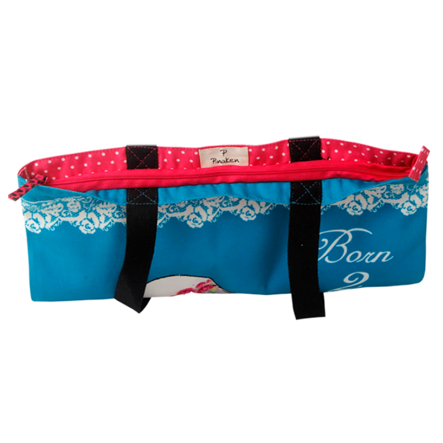 Born To Shop Tote Bag Niwad Handle