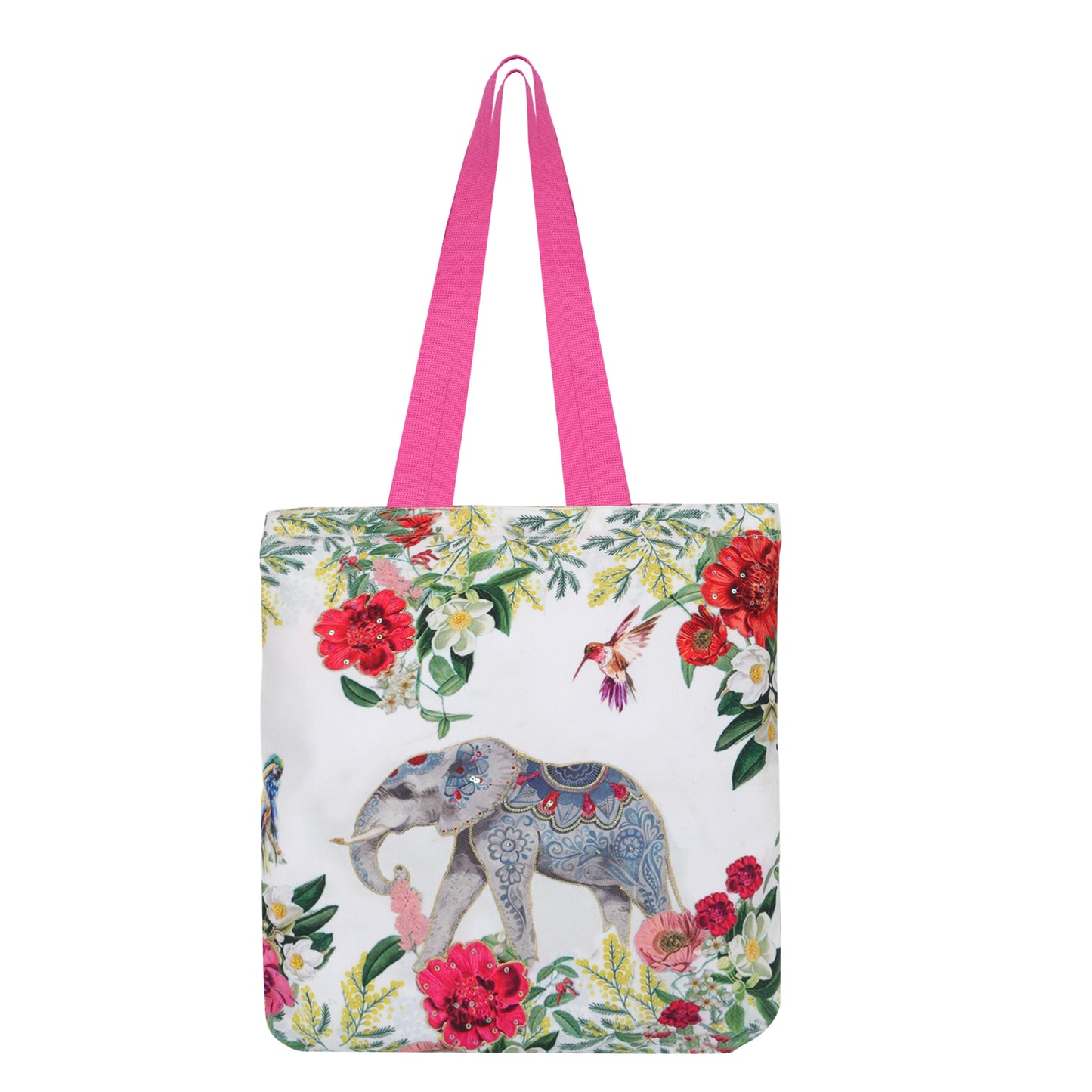 Majestic Elephant Garden Tote Bag