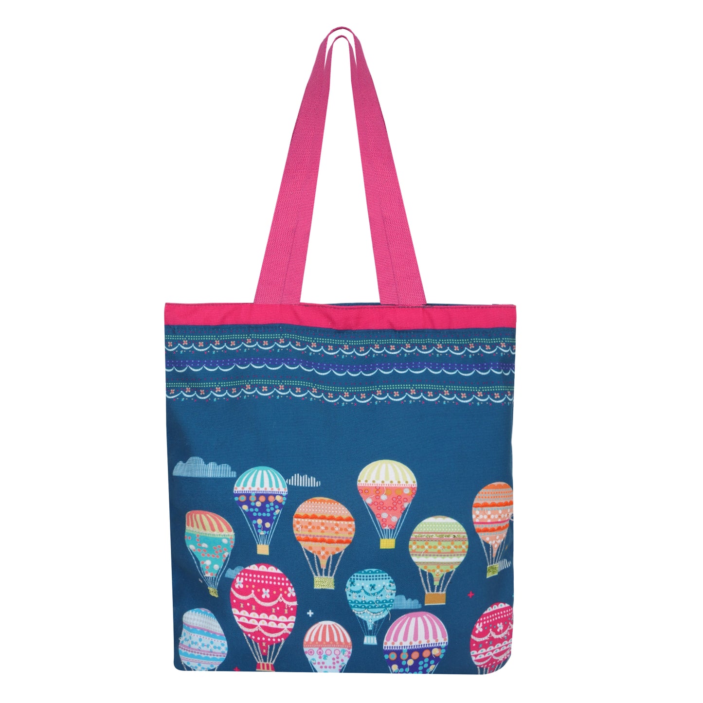 Dreamy Hot Air Balloon Night Tote Bag