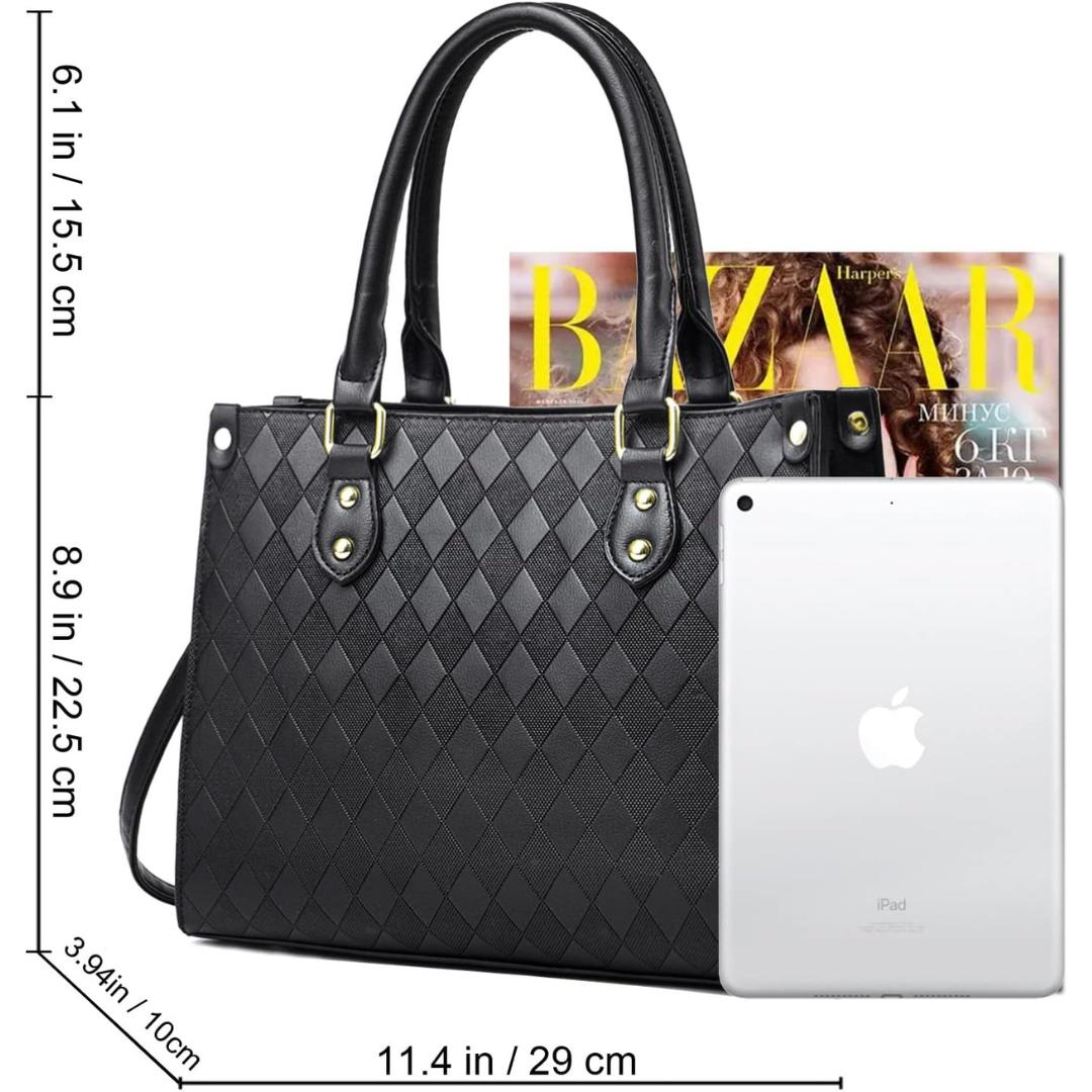 The Black Diamond Satchel Bag