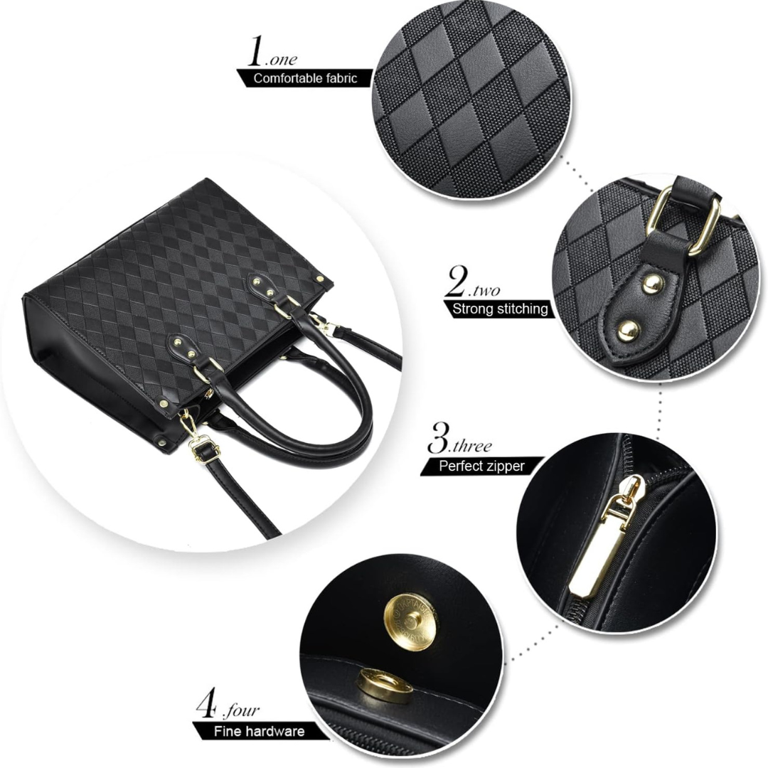 The Black Diamond Satchel Bag