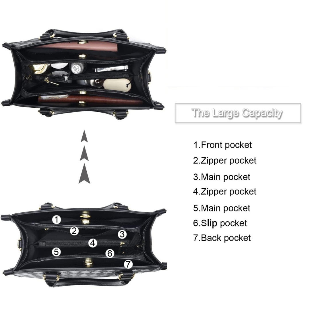 The Black Diamond Satchel Bag