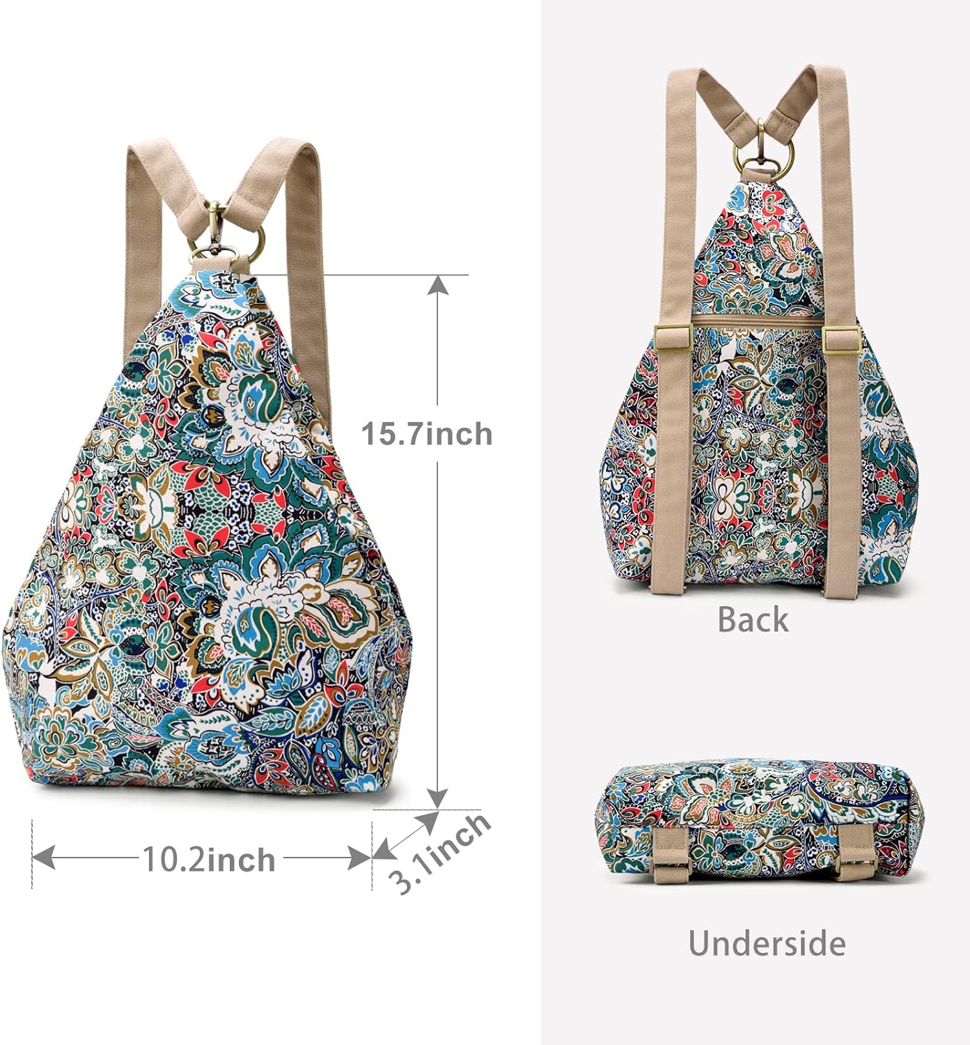 Pinaken Canvas Backpack
