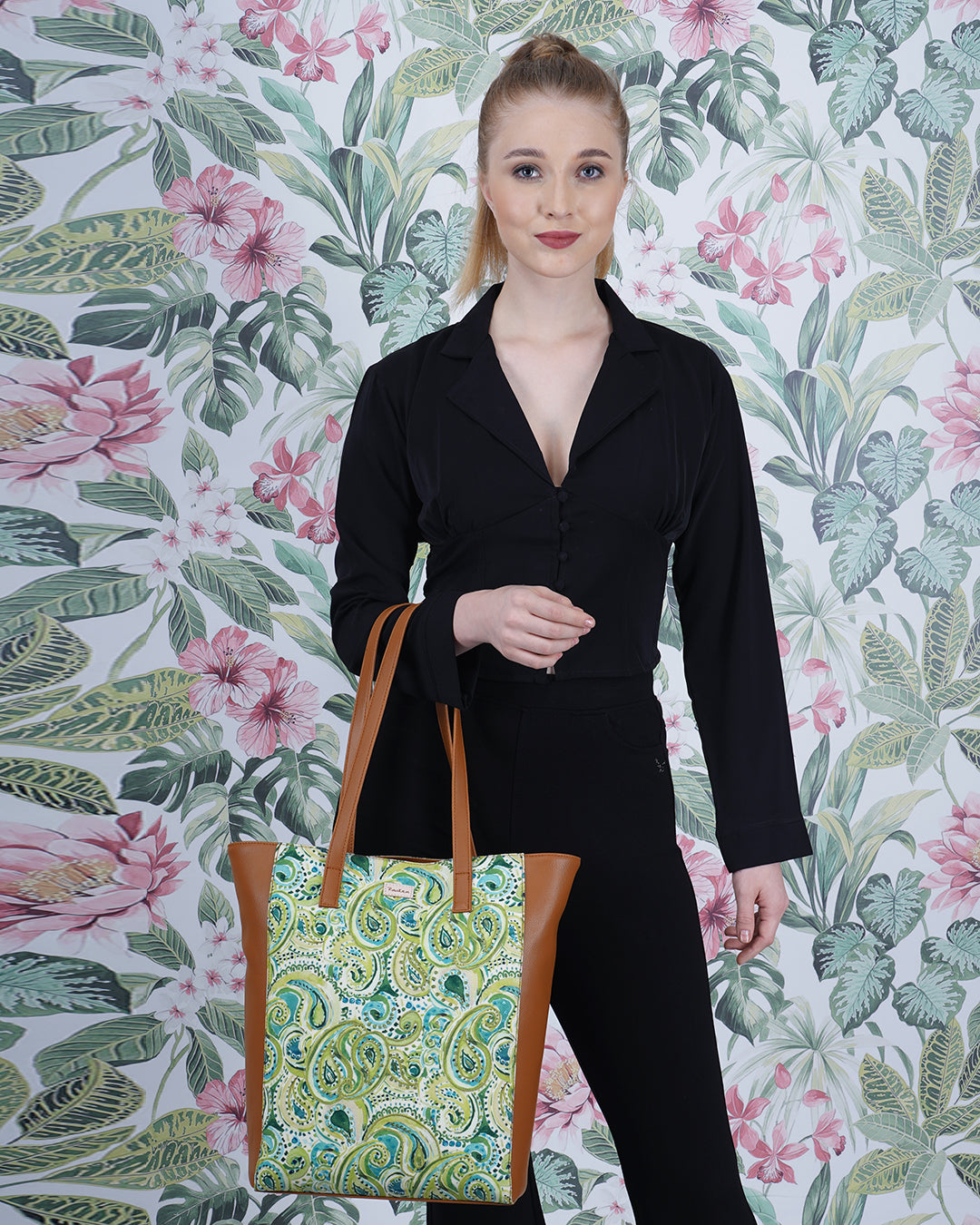 Ombrey Paisely Sunshine Tote Bag