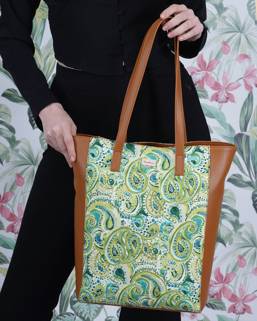 Ombrey Paisely Sunshine Tote Bag