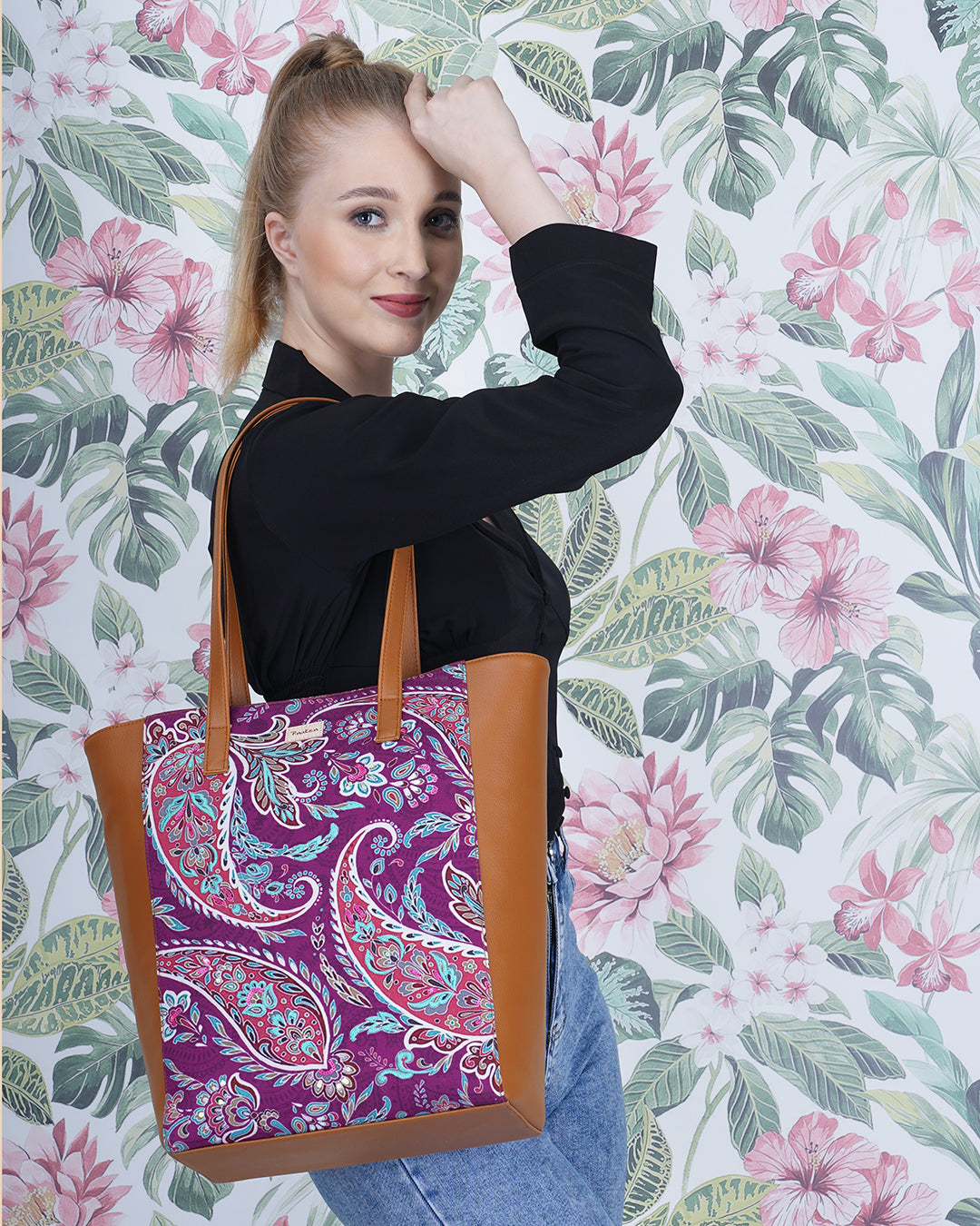 Paisely Sunshine Tote Bag