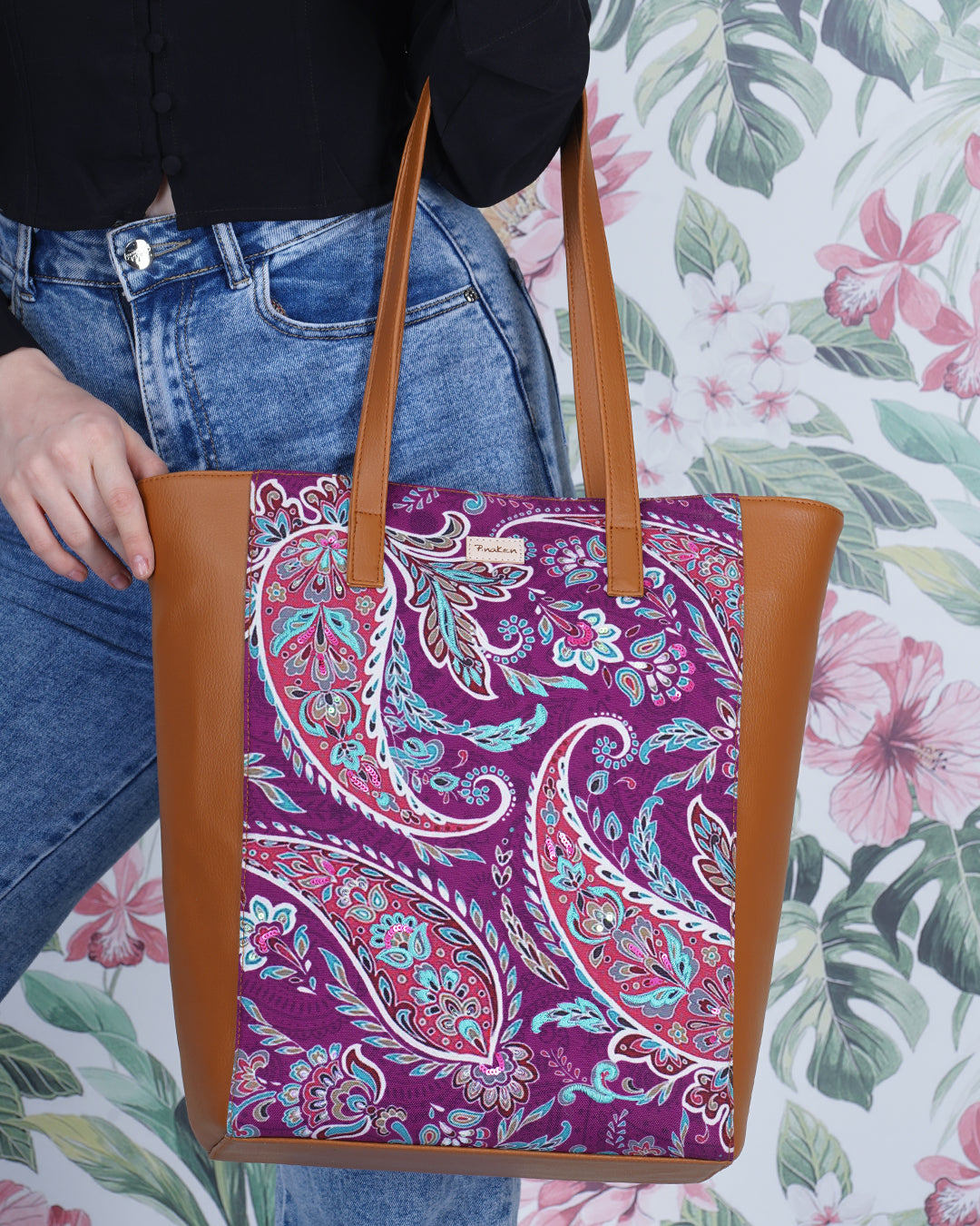 Paisely Sunshine Tote Bag
