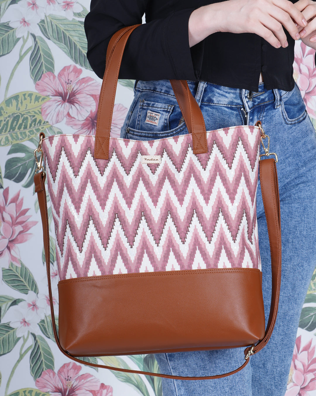 Waves Tote Sling Bag