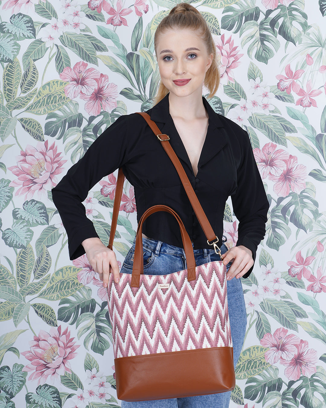 Waves Tote Sling Bag