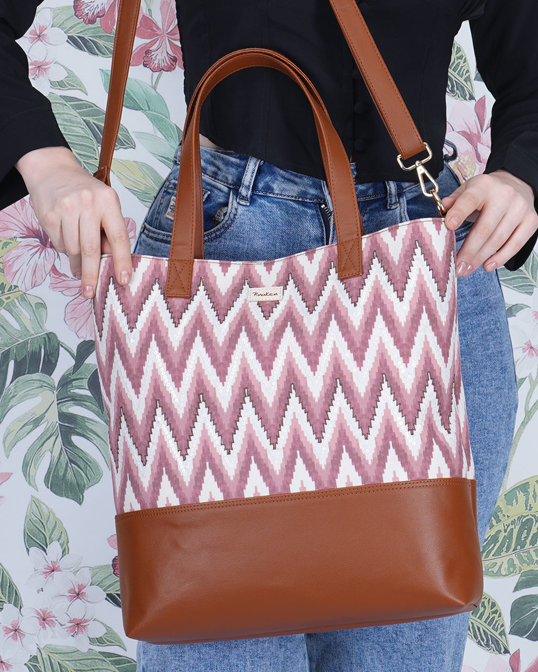 Waves Tote Sling Bag