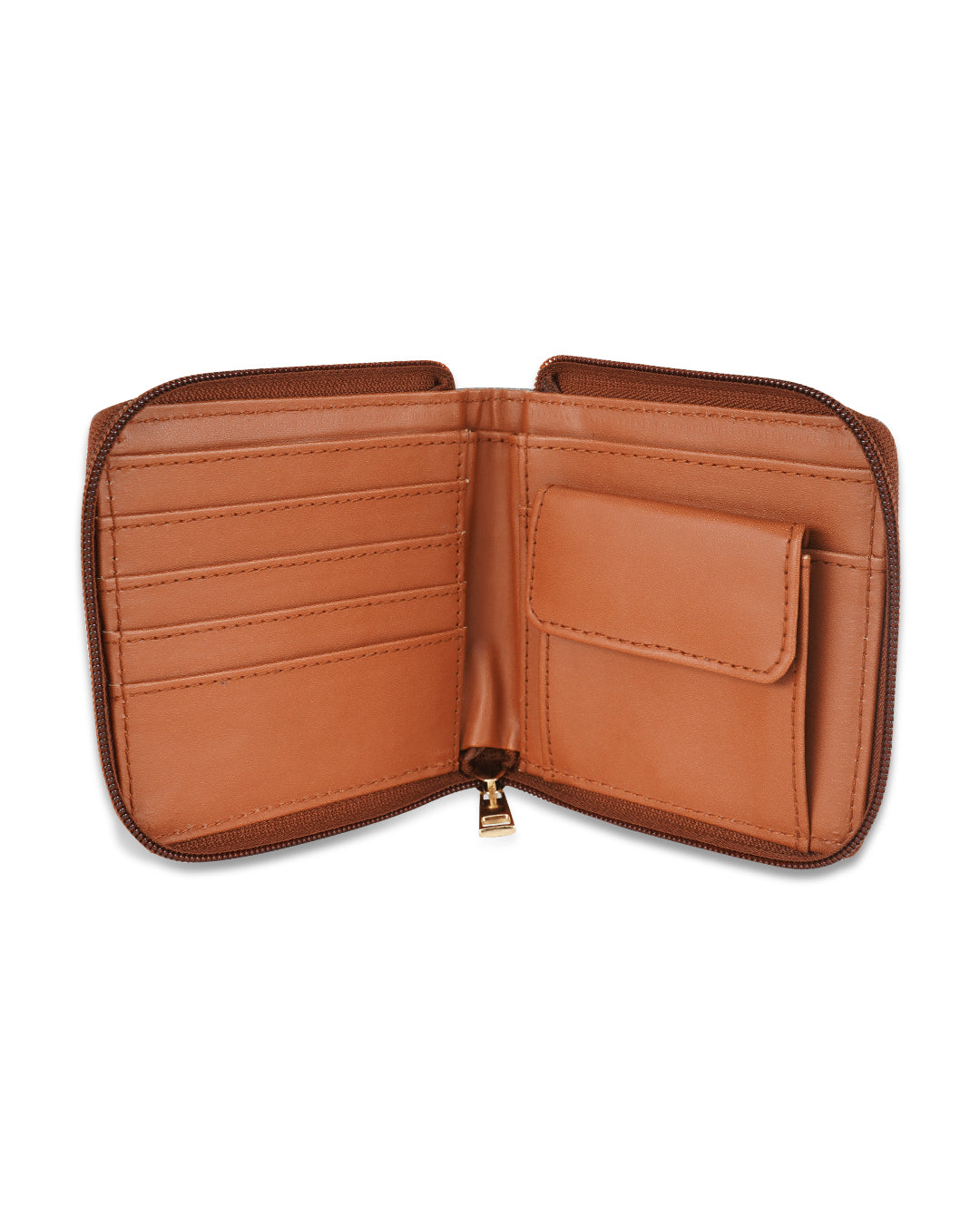 Dessert Life Side Zip Vegan Leather Wallet