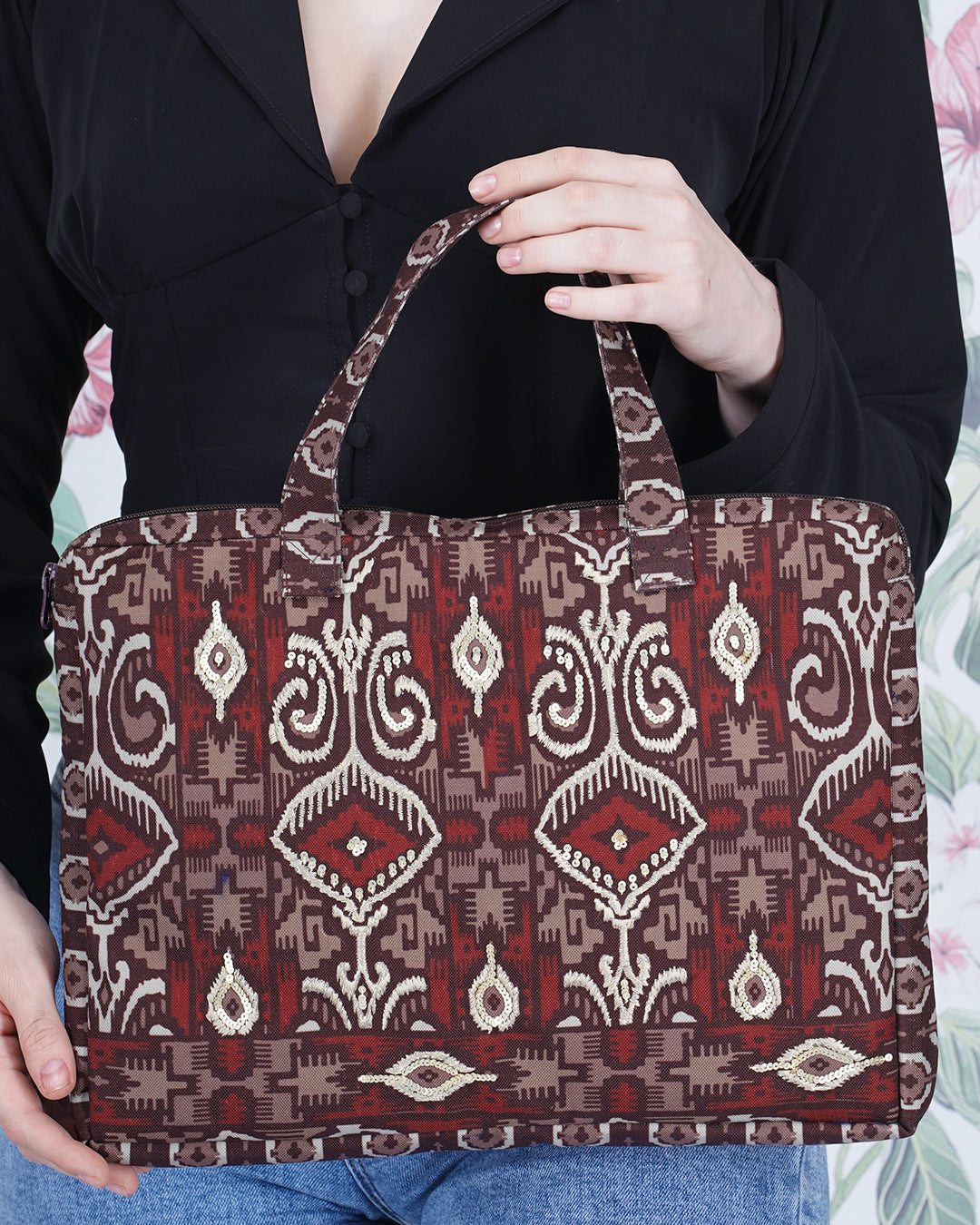 Balinese Ikat Laptop Sleeve
