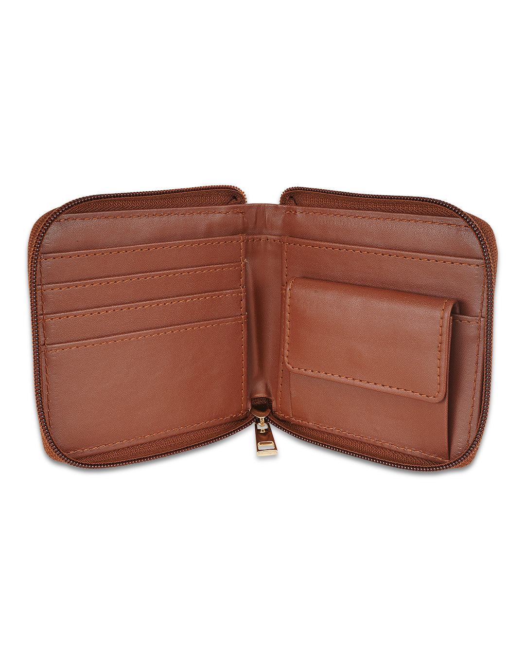 Hello Sunshine Side Zip Canvas Wallet