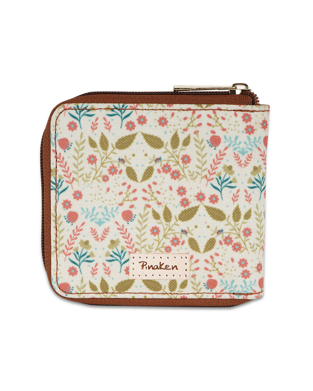 Magical Butterfly Side Zip Canvas Wallet