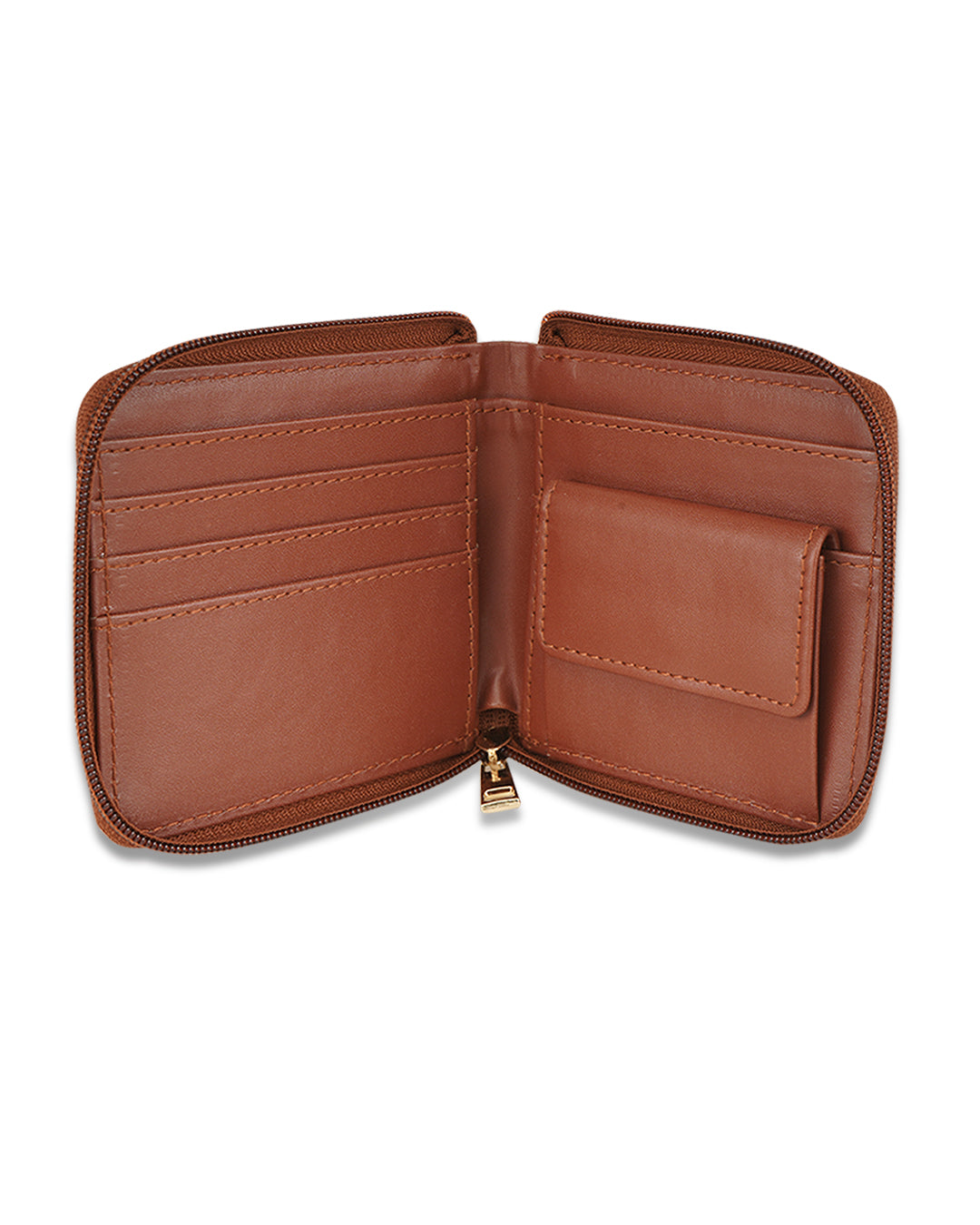 Magical Butterfly Side Zip Canvas Wallet