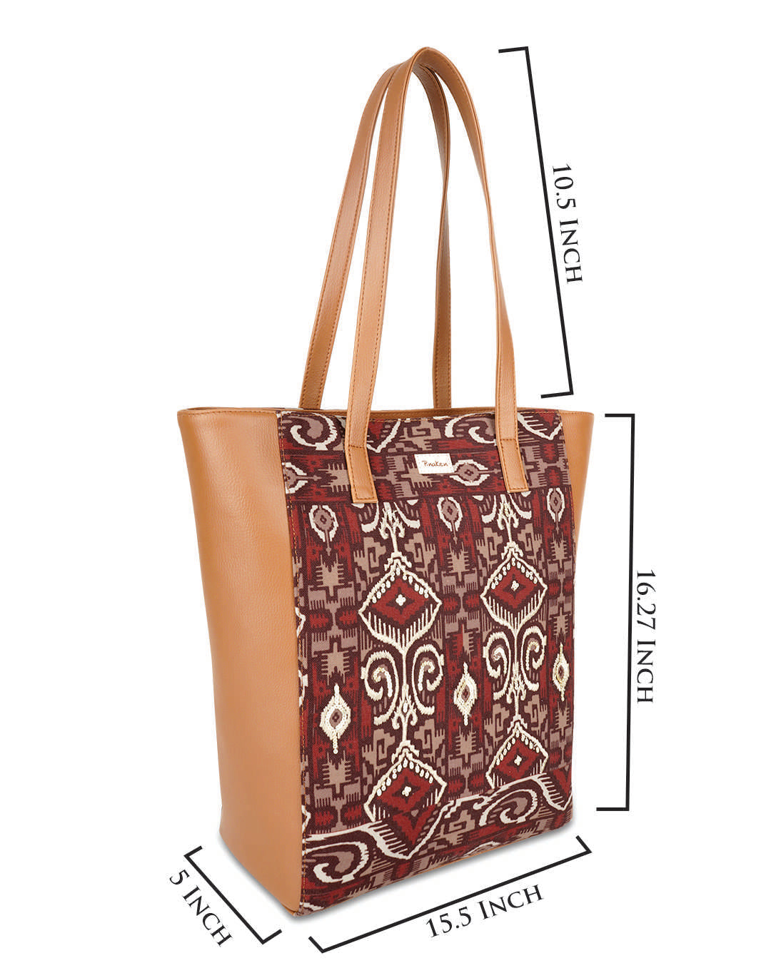 Balinese Ikat Sunshine Tote Bag