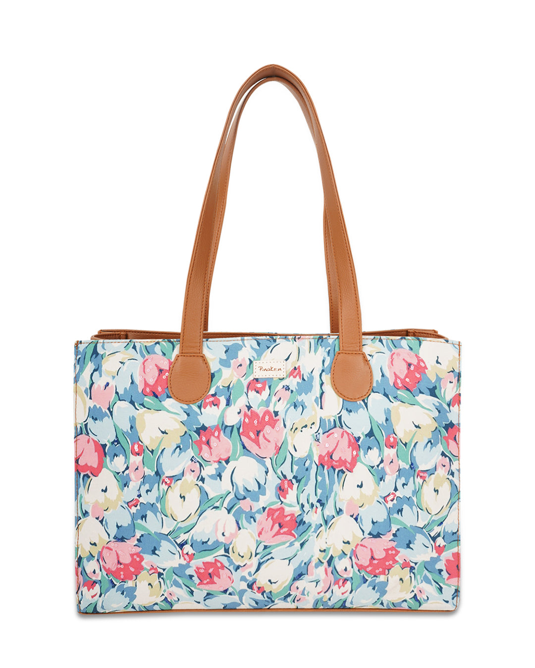 Tulip Garden Office Tote Bag