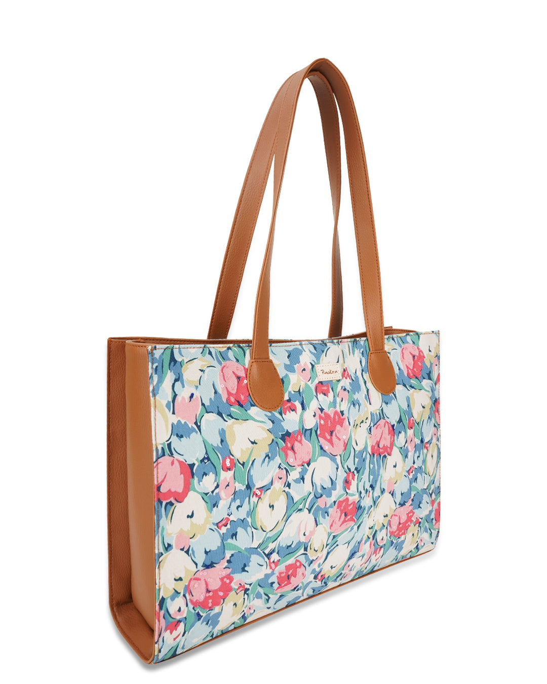 Tulip Garden Office Tote Bag