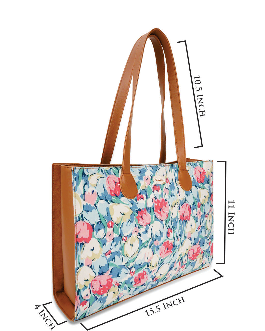 Tulip Garden Office Tote Bag