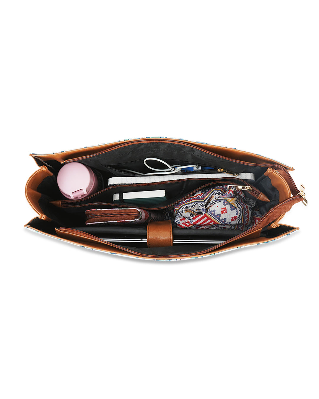 Tulip Garden Office Tote Bag