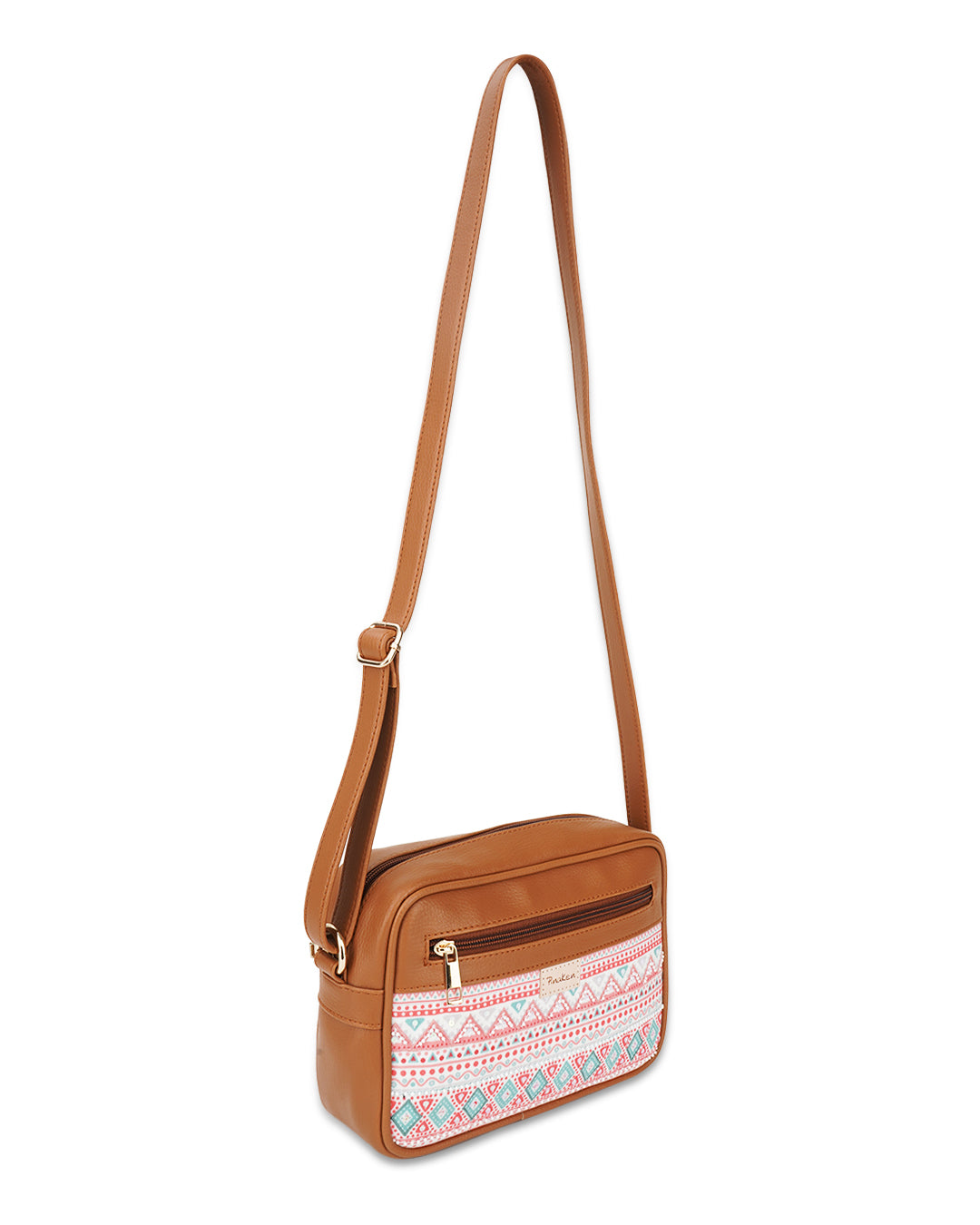 Pastel Aztec Box Sling Bag