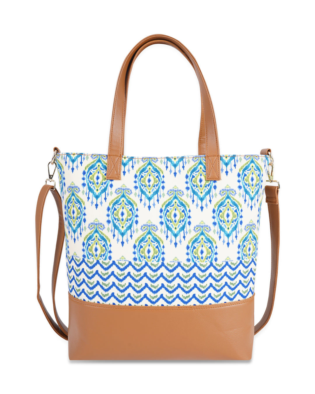 Ikat Dmask Tote Sling Bag