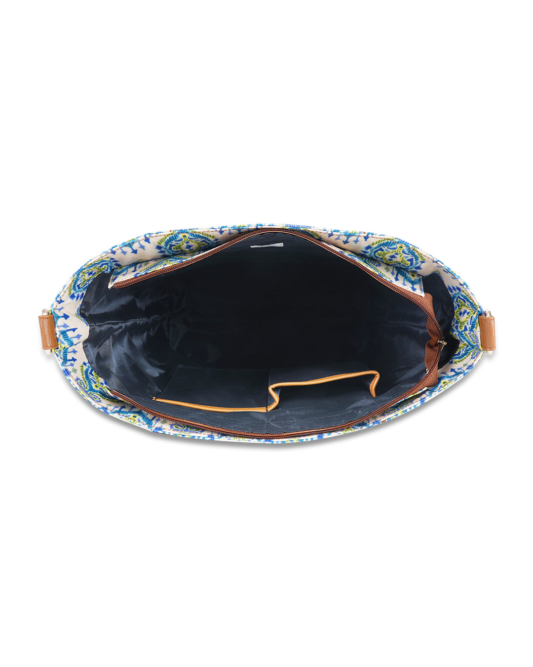 Ikat Dmask Tote Sling Bag