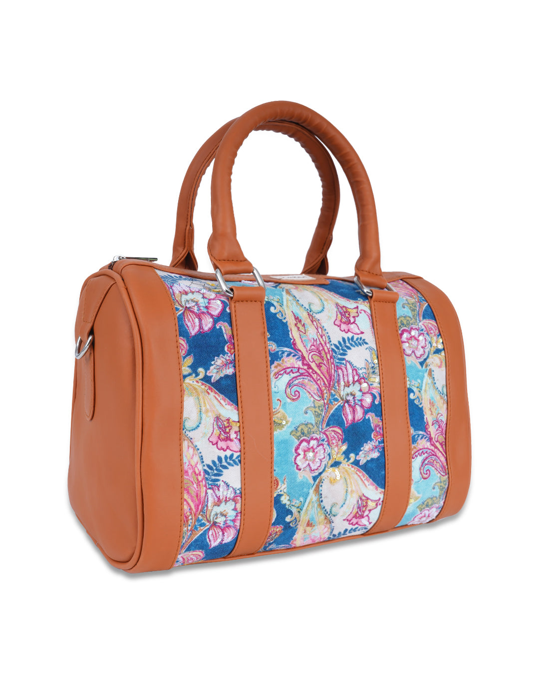 Floral Paisley Duffle Bag