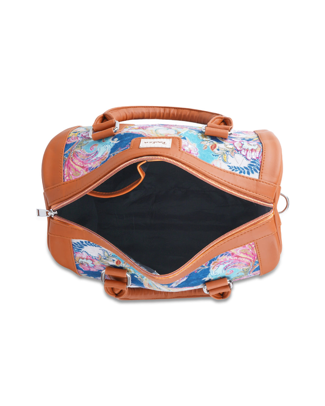 Floral Paisley Duffle Bag