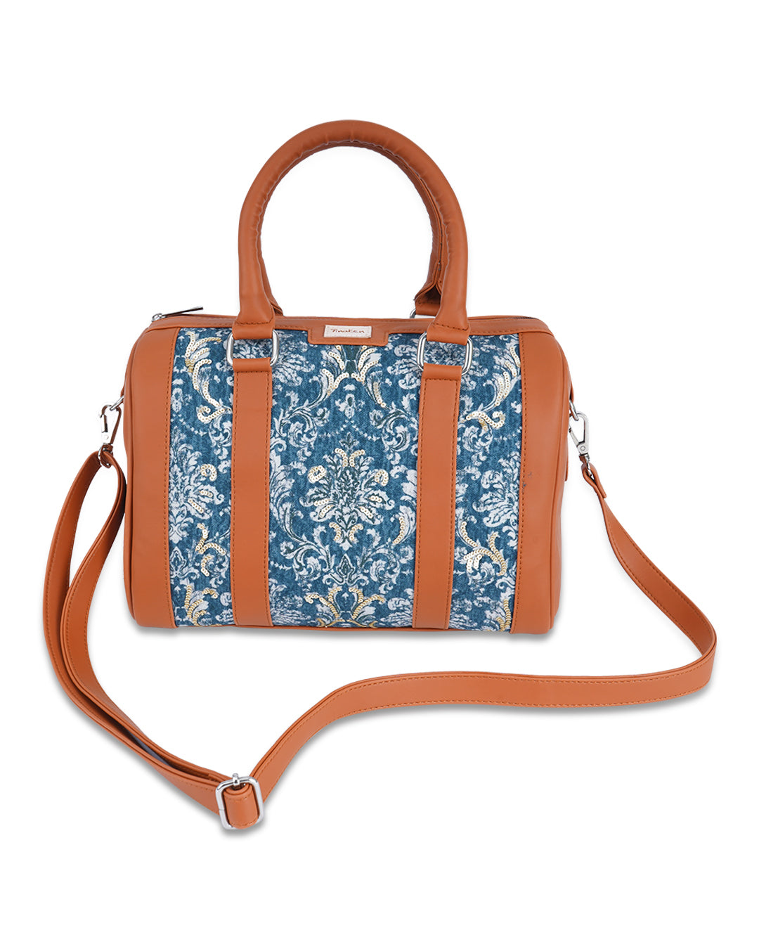 Distress Dmask Duffle Bag