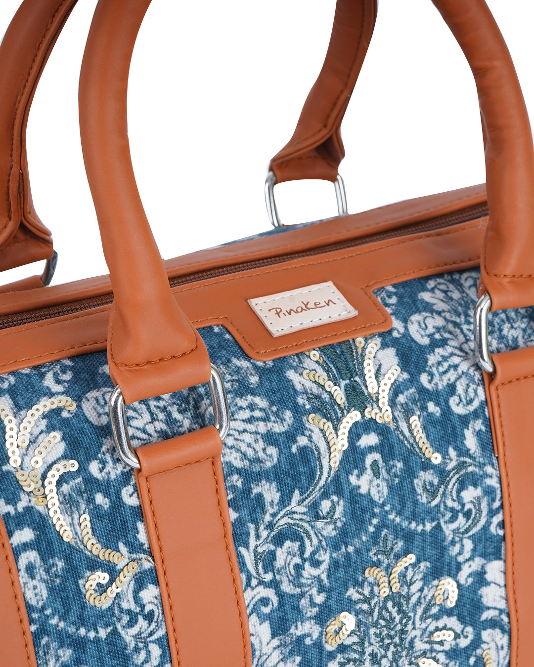 Distress Dmask Duffle Bag