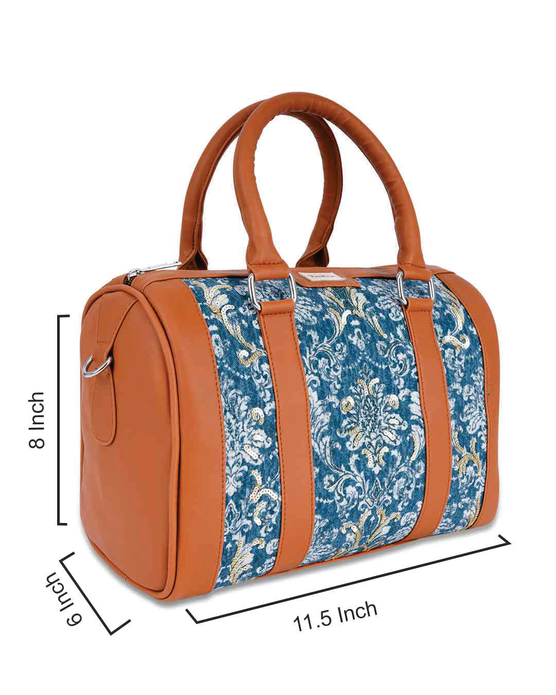 Distress Dmask Duffle Bag