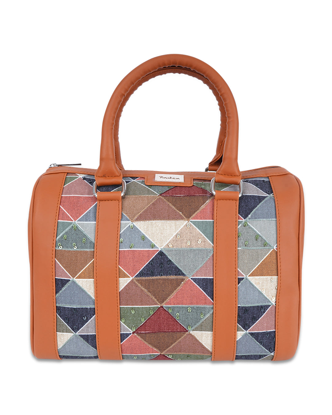 Geometric Waves Duffle Bag