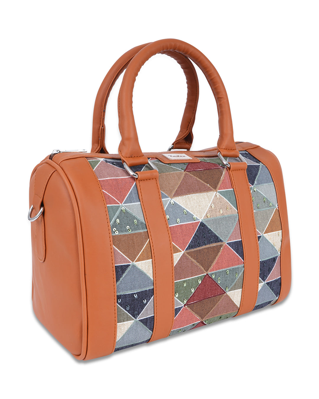 Geometric Waves Duffle Bag