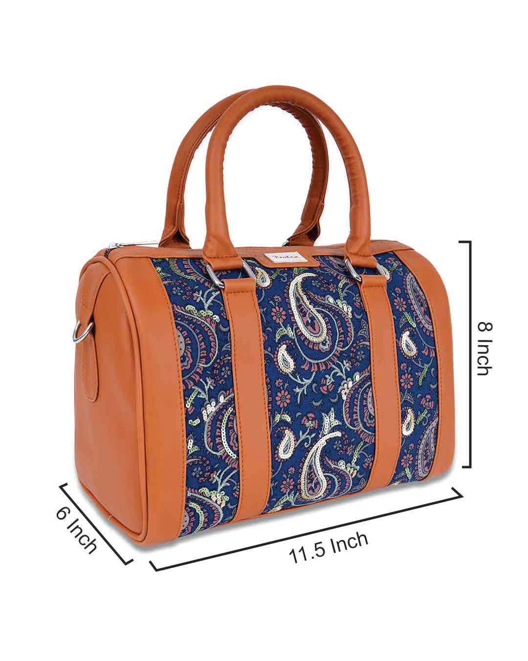 Swirly Paisely Duffle Bag