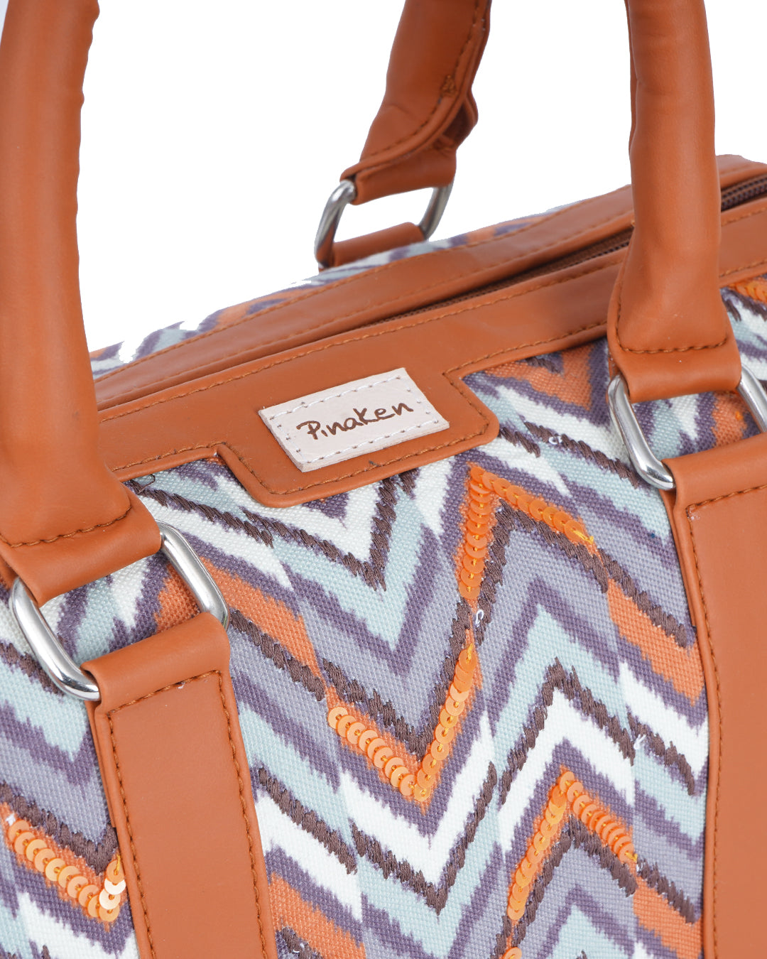 Chevron Duffle Bag