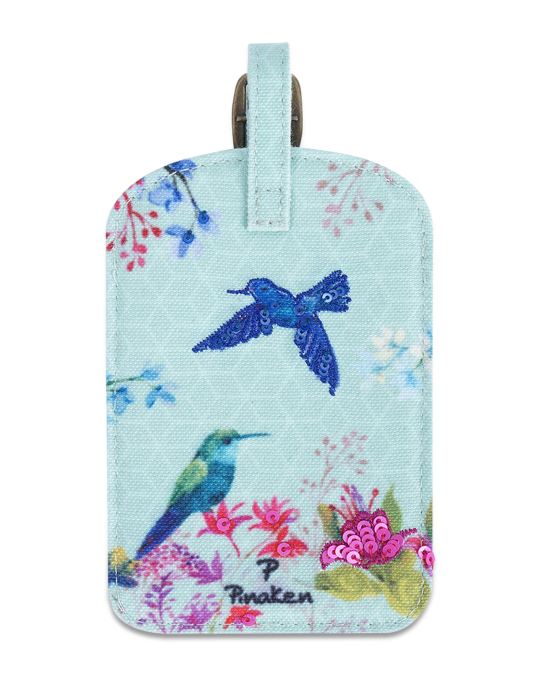 Hummingbird Set Of 2 Combo Passport Holder And Luggage Tag