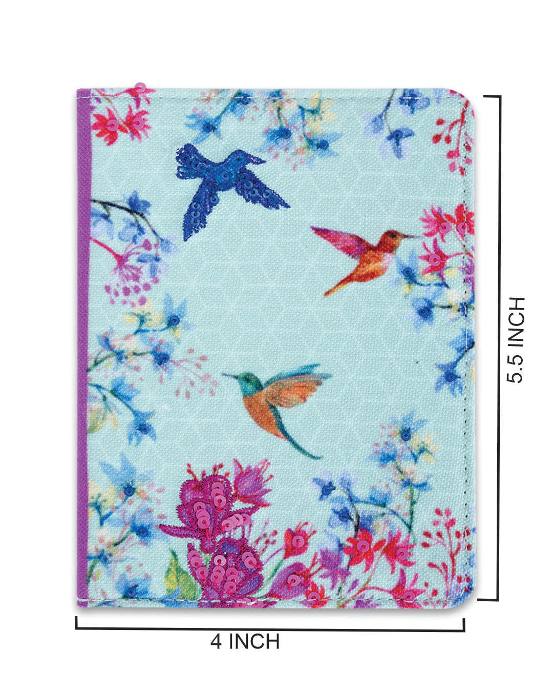 Hummingbird Set Of 2 Combo Passport Holder And Luggage Tag