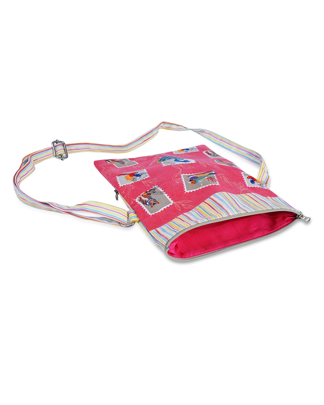 Jungle Stamp Folded Sling Bag