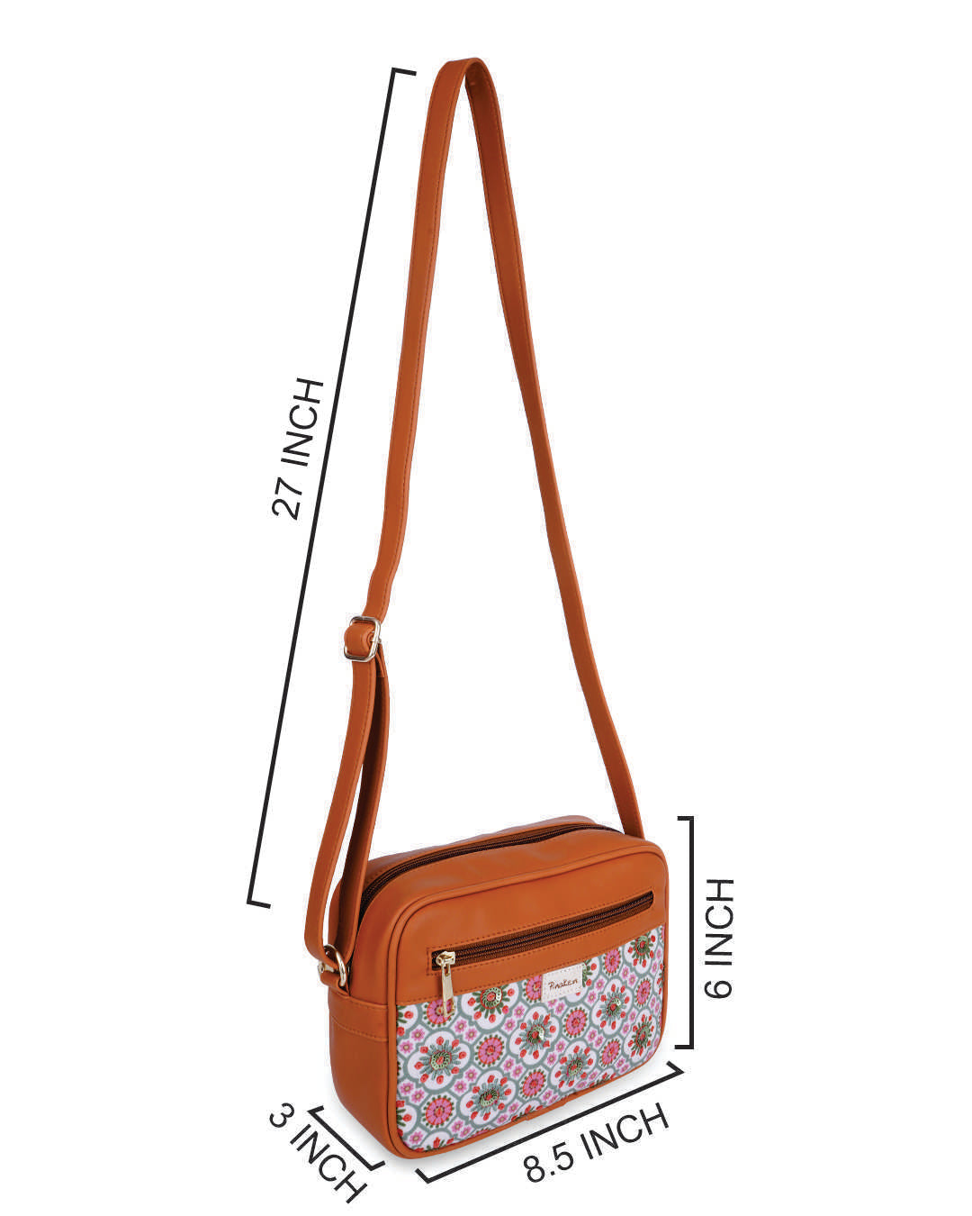 Suzani Box Sling Bag