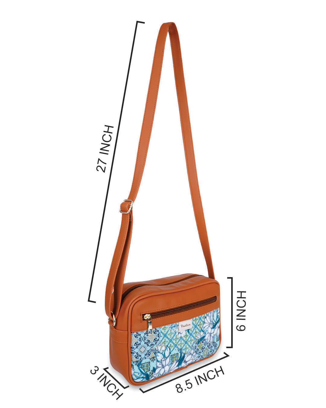 Boho Floral Box Sling Bag
