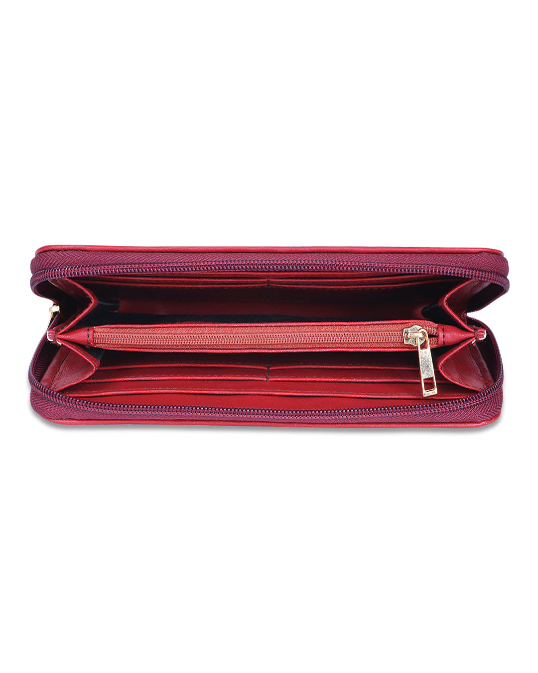 Butterfly Top Zip Cluth Wallet
