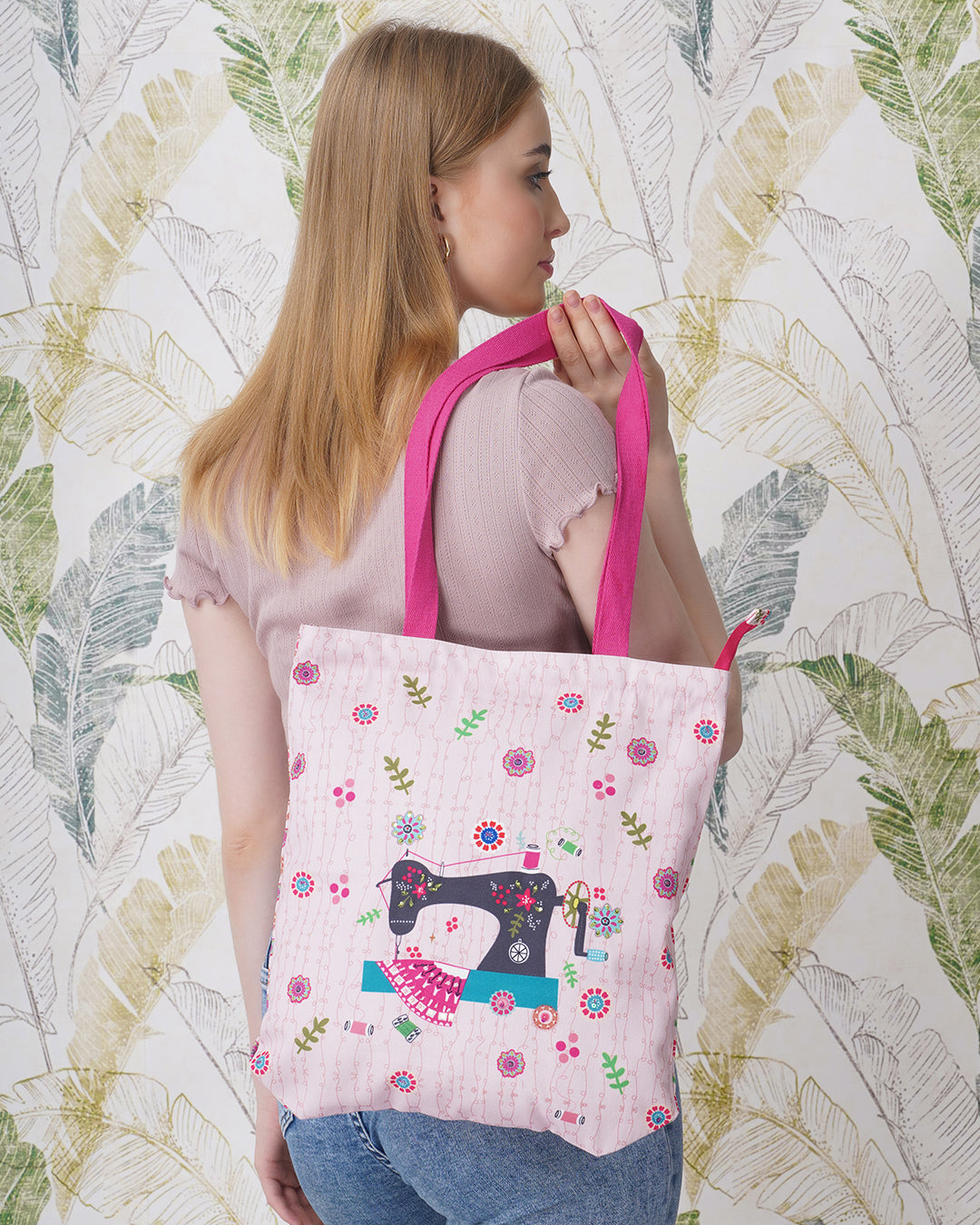 Sweing Machine Tote Bag