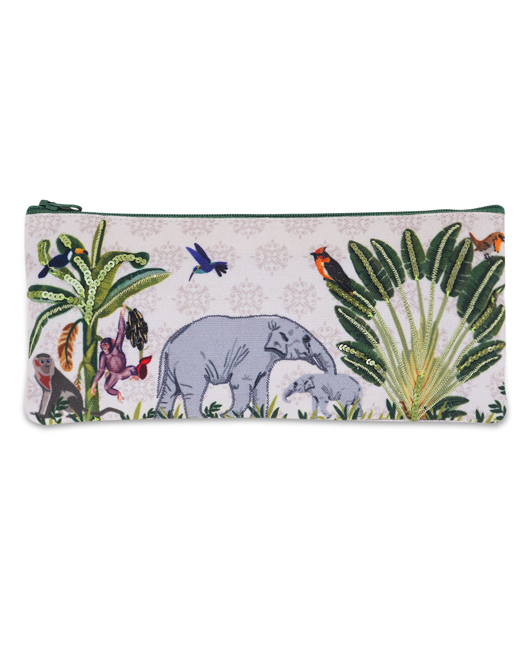 Banana Groove & Savanna Grassland Pencil Pouch Set of 2